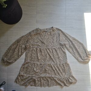 Brovave Cow Print Dress